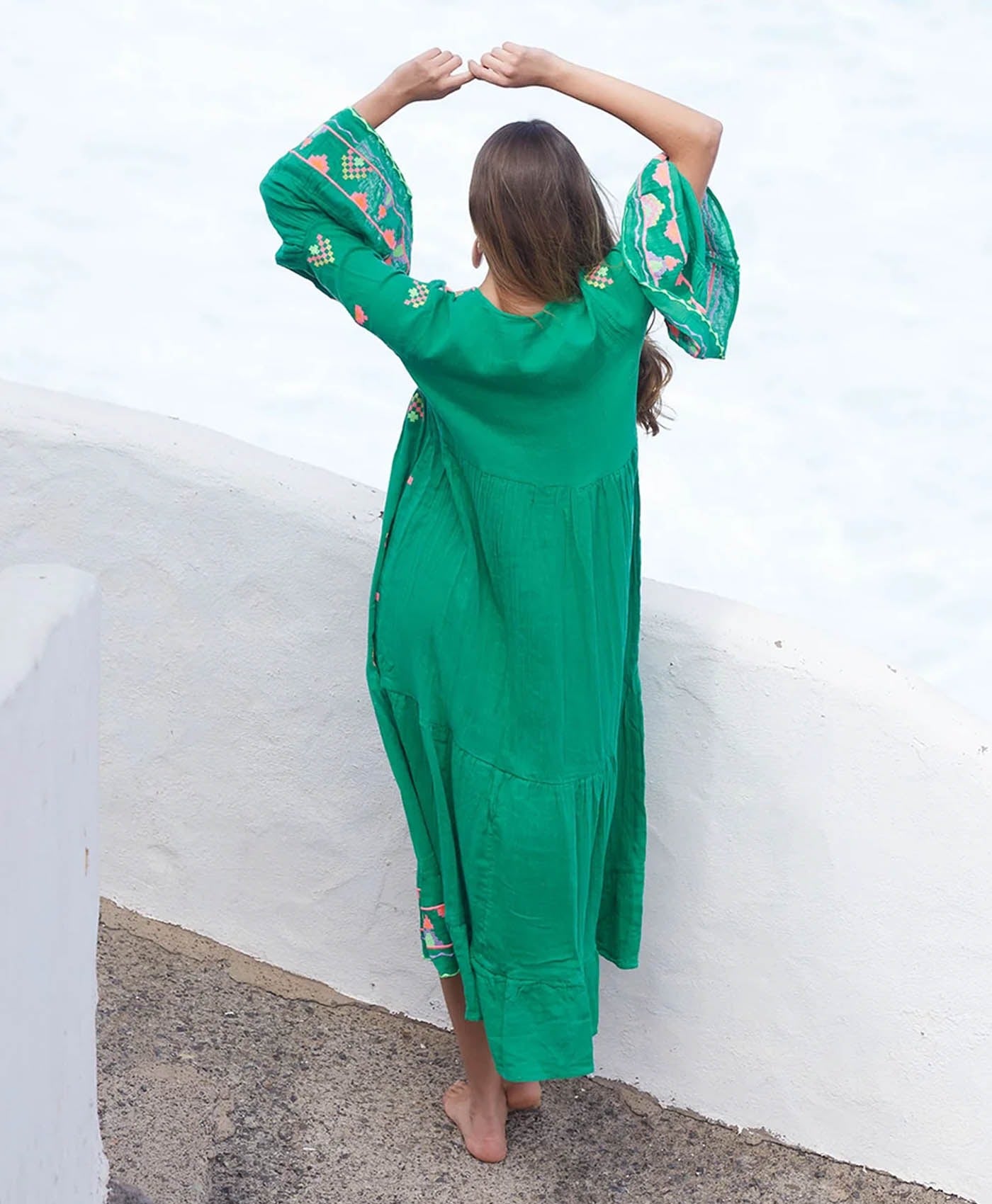 Kaftan + Hairband + Scarf + Scrunchie